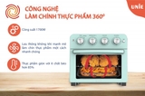 Lò nướng kiêm nồi chiên không dầu UNIE Q37