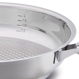 CHẢO FISSLER INOX CRISPY STEELUX PREMIUM 24 CM