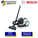 MÁY HÚT BỤI CÓ DÂY BOSCH BGS21WHYG SERIE 4 2000W, 2 LÍT