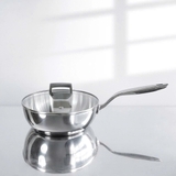 Chảo inox 316 đúc liền khối, sâu lòng, Có Nắp Haatz