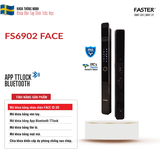 Khóa vân tay cửa nhôm Faster FS6902 FACE