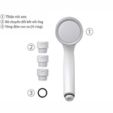 Bộ vòi sen tắm WT điều chỉnh áp suất nước mật độ cao Takagi (JSA122AS)