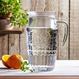BÌNH DETOX/BÌNH NƯỚC THUỶ TINH CÓ LÕI ĐỰNG ĐÁ - MADE IN ITALY