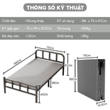 Giường gấp thông minh NIKITA NKT-Q115BL