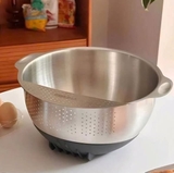 Rổ vo gạo inox Vogue Ella 24cm
