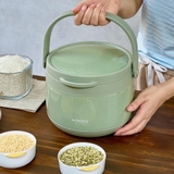 Nồi ủ chân không Kaiyo màu xanh mint-green dung tích 4,5L [mã KTC-3246]