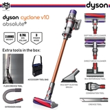 Máy hút bụi cầm tay đa năng Dyson V10 Absolute, NHẬP ĐỨC