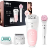 Máy nhổ lông và mát xa mặt Braun Epilator Silk-épil SES 5-895