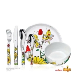 Bộ dao thìa dĩa 6 món WMF Maya the Bee 6-Pieces Childrens Cutlery Set