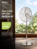 QUẠT ĐỨNG KIM LOẠI GKOCH W-FGS1808 18