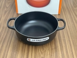 NỒI GANG LE CREUSET 24CM MẦU ĐEN DUNG TÍCH 3,4L