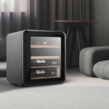 TỦ RƯỢU HCK 48L (17 CHAI) MÀU ĐEN SC-46R-S