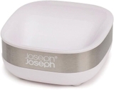 Hộp đựng xà phòng Joseph Joseph 70533 Slim Steel Soap Dish – White (màu xám/trắng)