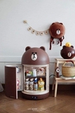 Tủ lạnh mini Linefriends - Gấu Brown xinh xao xuyến