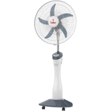 Quạt Sạc Tích Điện Năng Lượng Mặt Trời Saiko RF-818A