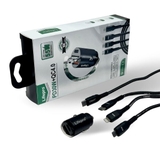 Bộ dây 3in1 + củ sạc nhanh tích hợp PD3.0/QC4.0 trên ô tô Lifepro L838
