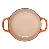 Nồi Gang LeCreuset Evo Màu Cam Flame 18cm