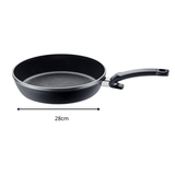 Chảo chống dính Fissler Ceratal Comfort màu đen 24/28 cm