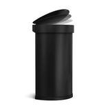 Thùng rác Simplehuman cảm ứng kháng khuẩn 45l màu đen và set nước hoa, túi rác