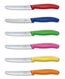 Set dao 6c Victorinox 11cm Swiss Classic coltello tavola, set 6 colori 6.7839.6G