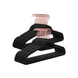 Mắc treo quần áo Songmics Velvet Hanger 50 Pack CRF21G50 màu xám