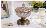 Sét bày phòng khách 4 món thủy tinh cao cấp
