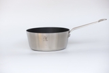 Chảo sâu inox chống dính behome 3 lớp 24x10cm-304