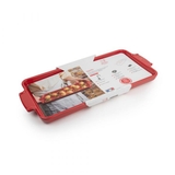 Khay Nướng, Bày Bánh PETITS Chữ Nhật Peugeot Appolia 60725 40cm, Đỏ