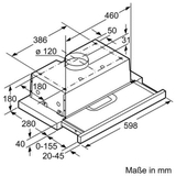 Máy hút mùi Bosch DFT63AC50 Made in Italy