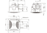 QUẠT HÚT ÂM TRẦN 708V