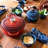 Nồi gang Le Creuset Bräter rund Evo 24cm Kirsche