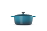 Nồi gang LeCreuset Bräter rund Evo 26cm Deep Teal