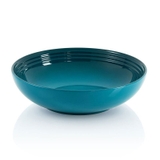 Đĩa sâu lòng LeCreuset Servierschale 32cm Deep Teal - màu xanh cổ vịt