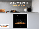 Lò nướng âm tủ Electrolux 72 lít KOIGH00KA