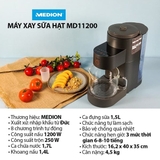 Máy làm sữa hạt Medion MD11200
