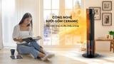 Quạt sưởi gốm Ceramic Mutosi MCH-2000L