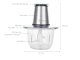 Máy xay thịt Midea MJ-BC300GS