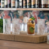 Set 4 Cốc pha lê Nachtmann TASTES GOOD Longdrink 103144 Kèm ống hút
