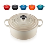 Nồi gang Le Creuset Brater rund Evo 24cm Meringue