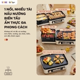 Nồi lẩu nướng đa năng Bear GR-5H22R83