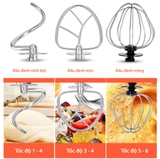 Máy nhồi bột UNIE M2 đa năng – Kiêm đánh trứng 5L