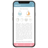 Máy rửa mặt phân tích da công nghệ siêu âm 3D chuyên nghiệp HoMedics FAC-700, kết nối APP mobile