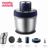 Máy xay thịt và bóc tỏi 03 cối inox cao cấp Morphy Richards MR9401