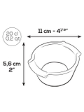 Cặp Khuôn Nướng Ramekin Peugeot Appolia 61852 Ø 11cm Màu Đỏ