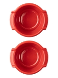 Cặp Khuôn Nướng Ramekin Peugeot Appolia 61852 Ø 11cm Màu Đỏ