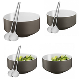 Set âu salad + 2 thìa trộn WMF Salatset Moto 3tlg