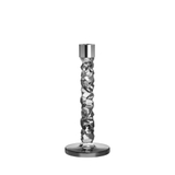 Set 2 chân nến Orrefors Carat anthracite 24.2cm