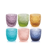 Set 6 cốc Tricot (Assorted Colors) 300ml IVV