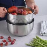 Set âu và rổ inox GKÖCH 2IN1 MYXED1718 (KT 20,5cm và 21cm)