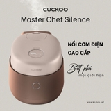 Nồi cơm điện cao tần áp suất kép CUCKOO CRP-NHTR0610 MasterChef Silence. Dung tích 1,08L